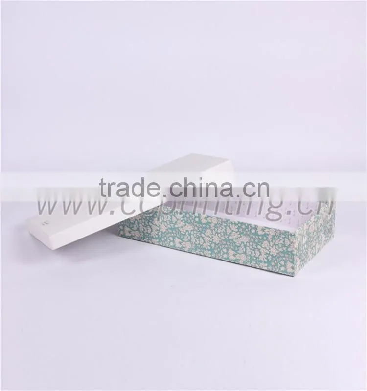 Customized production recycled paper gift box for necktie