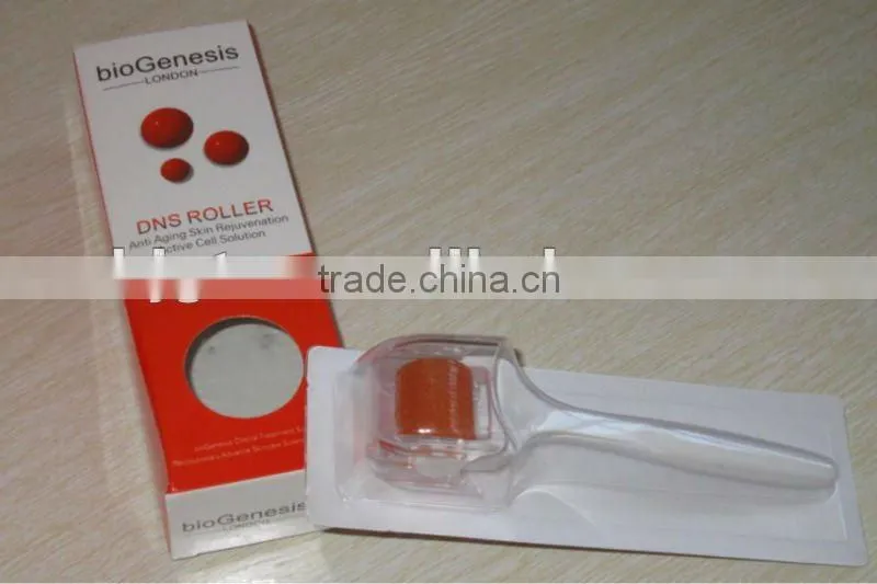 Anti Wrinkle,hair restoration,titanium alloy biogenesis DNS derma roller(CE approved)