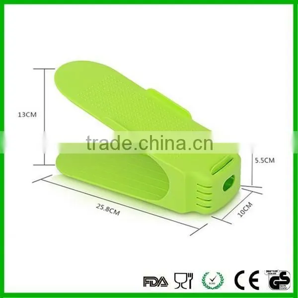 Fashion Design Colorful plastic Shoe Rack