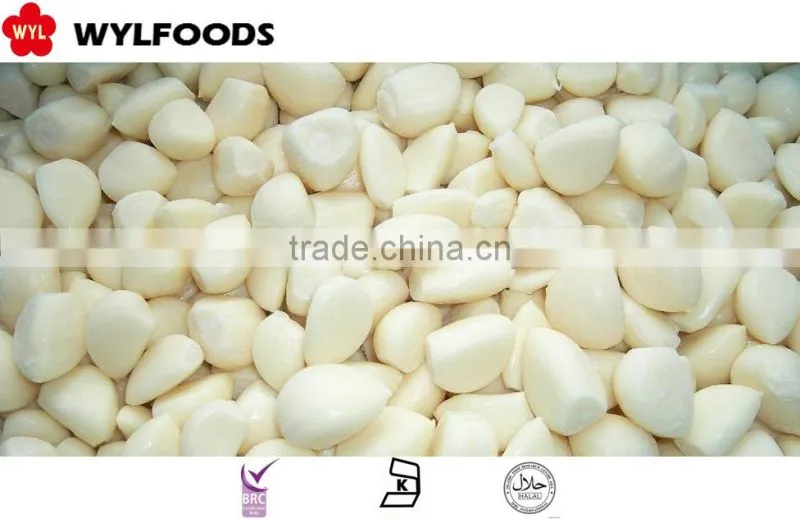 Frozen IQF garlic dices/slices/clove/crushed,Grade A
