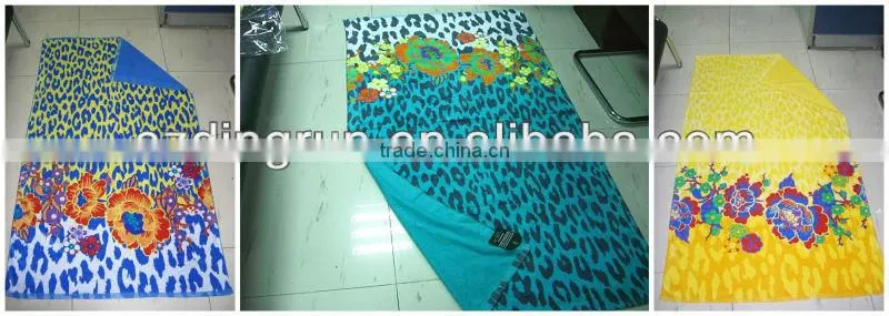 extra large beach towels With Reactive Printed 100% Cotton