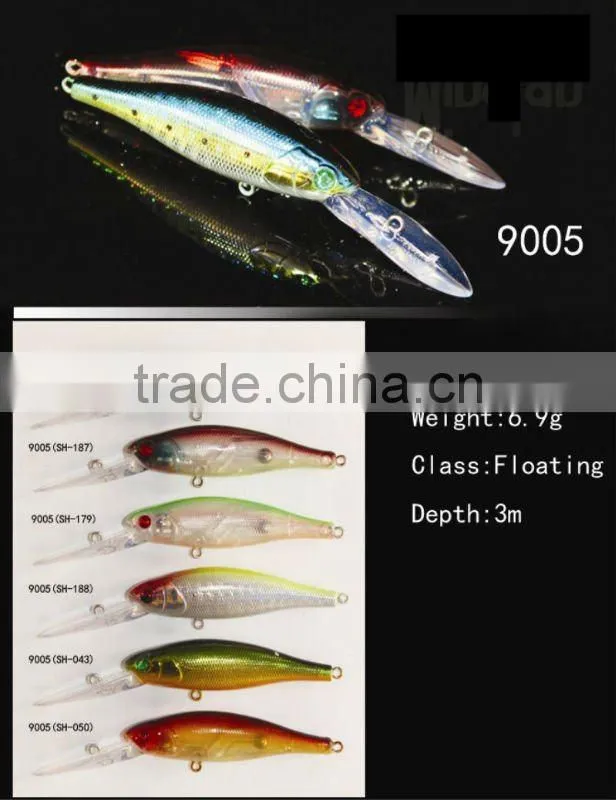 lure swimming suspending,longlip