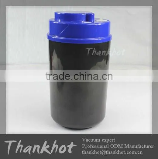 Vacuum plastic canister