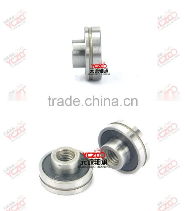 sport machine caster roller bearing with thread