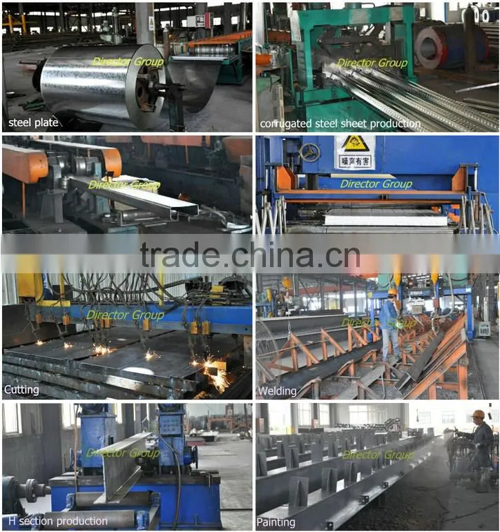Chinese cheap prefabricated steel frame home appliance factory