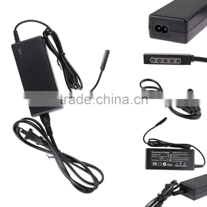 2015 Best Selling 12V 3.6A AC Adapter Power Supply Cable for Microsoft Surface Pro 2