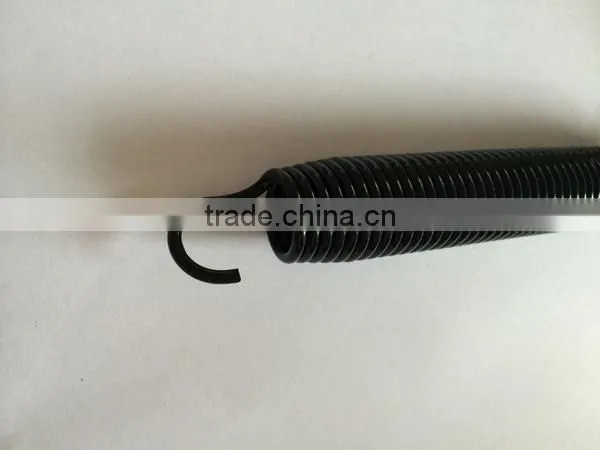 custom spring steel tension spring/ electric coating