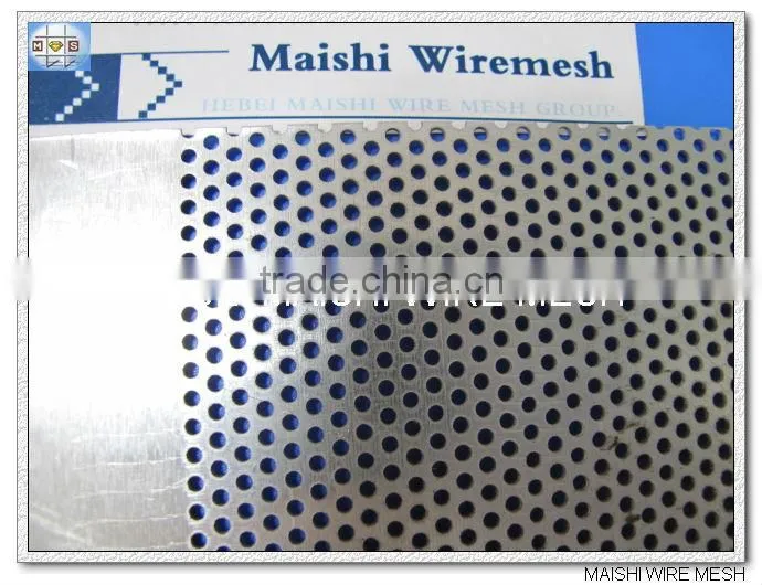 Punched Perforated metal mesh