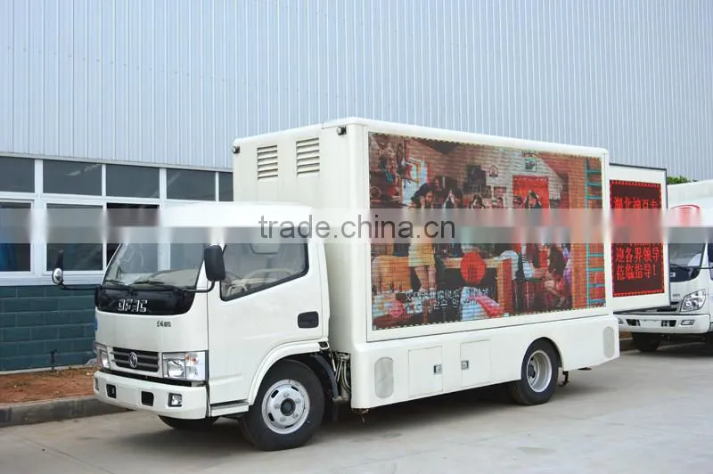 P6, P8, P7,P10 Full Color DFAC Mobile Led Truck
