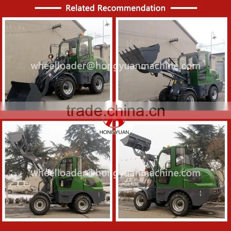 1.8ton ZL18F Wheel Loader for Sale multifunction wheel loader