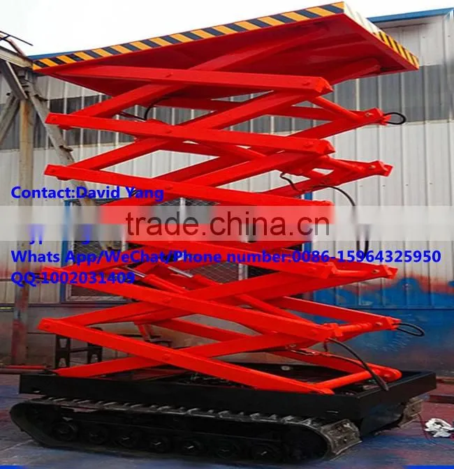 stable hydraulic scissor lift table in stock