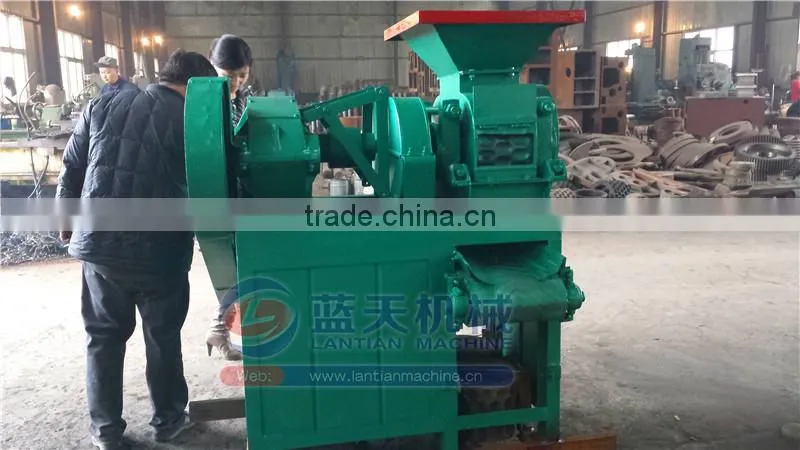 rice husk charcoal making machine roller type charcoal briquette machine coal ball press machine for BBQ