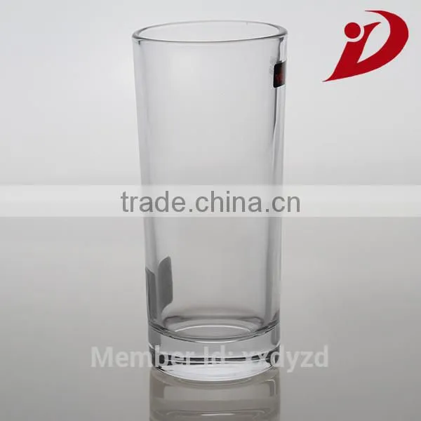 healthy and light juice drinking glass cup with elegant design