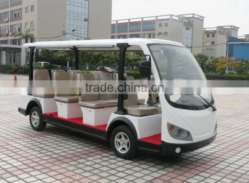 Luxury design 11 person mini airport passenger bus electric tourist car