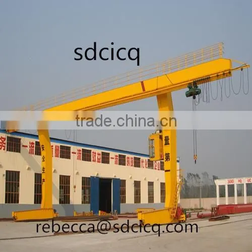 gate-type crane with electric hoist