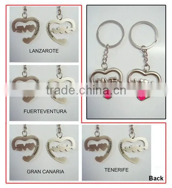 Metal gift key chain promotion