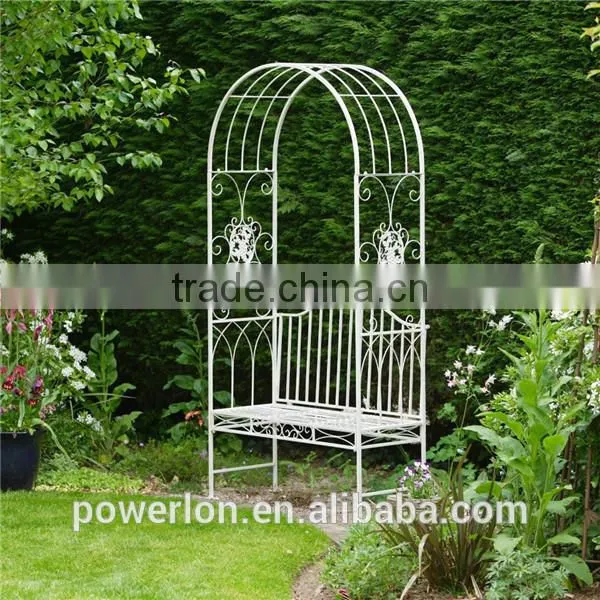 Very Nice Antique Metal Garden Arch Outdoor Furniture