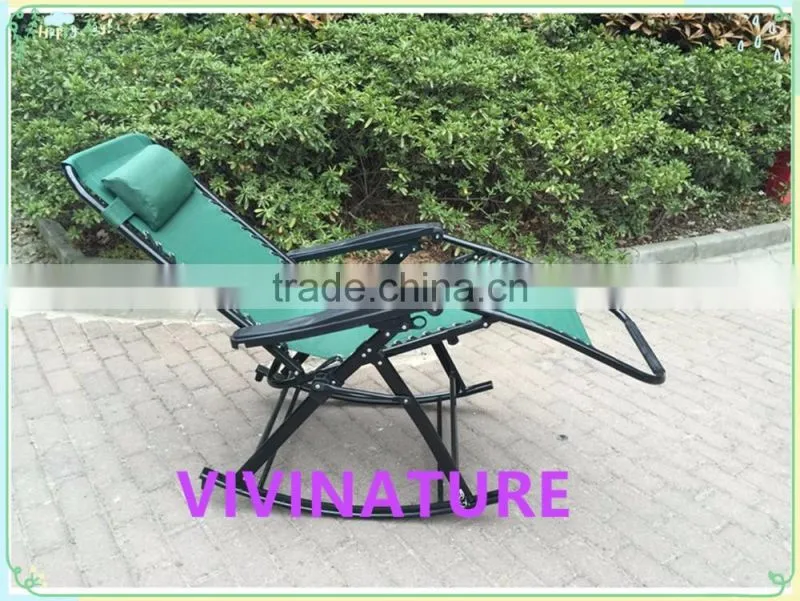 Back Rest with Feet Rest Rattan Lounge Chair
