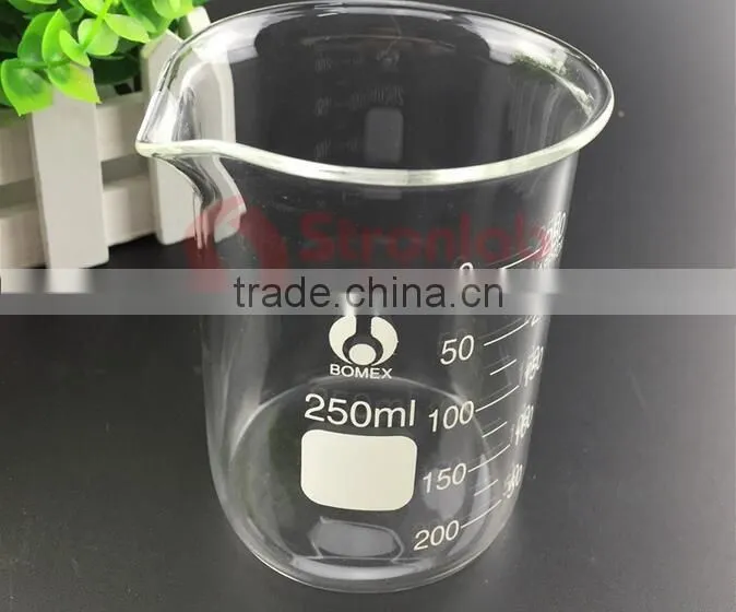 250ml measuring cup glass measurment mug without handle