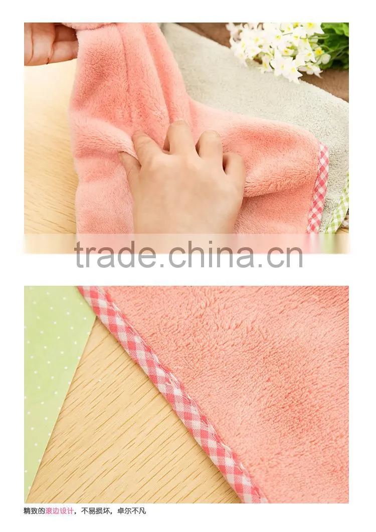 Soft Terry Pretty Microfiber Face Hand Towel With Animal Heads