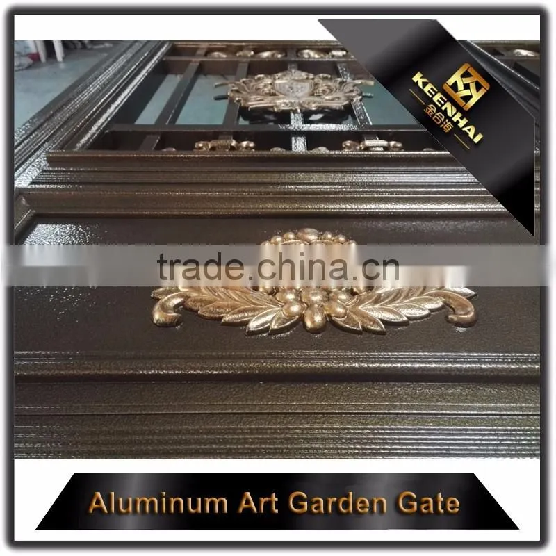 Home&Garden Decoration Powder Coated Aluminum Door for Villa Garden