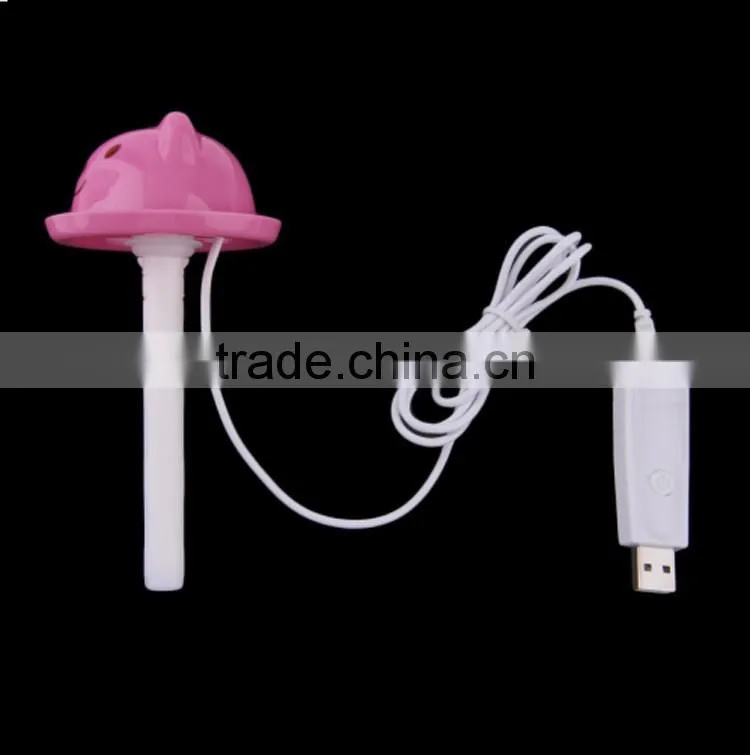 Hot selling Cartoon Bottle Cap Shape Mini USB Humidifier Air Humidifier