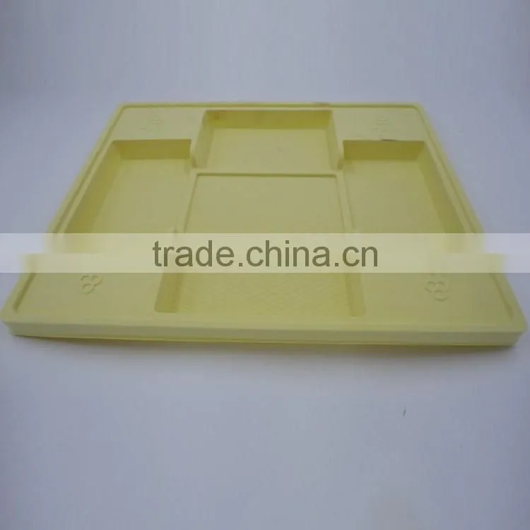 2016 Guangzhou black PS tool tray 6 compartments tray