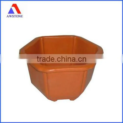 plastic flowerpot