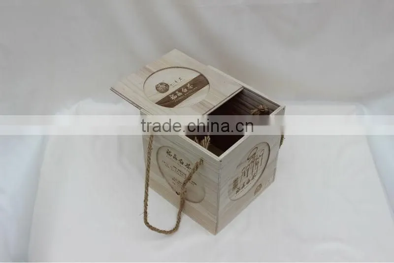 Custom new wooden tea box under promotion