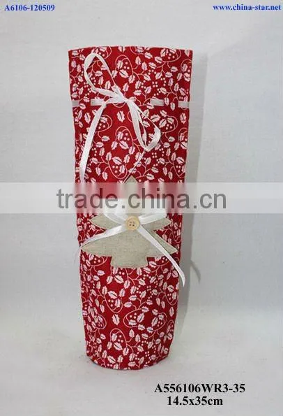 felt wine bag