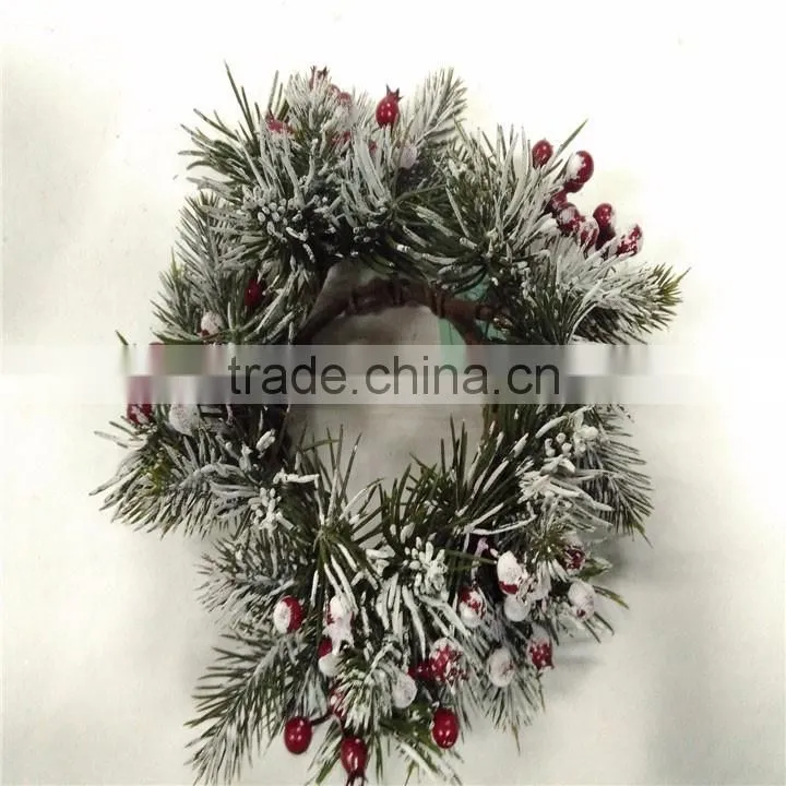 most selling items from China christmas candle ring for Christmas decor