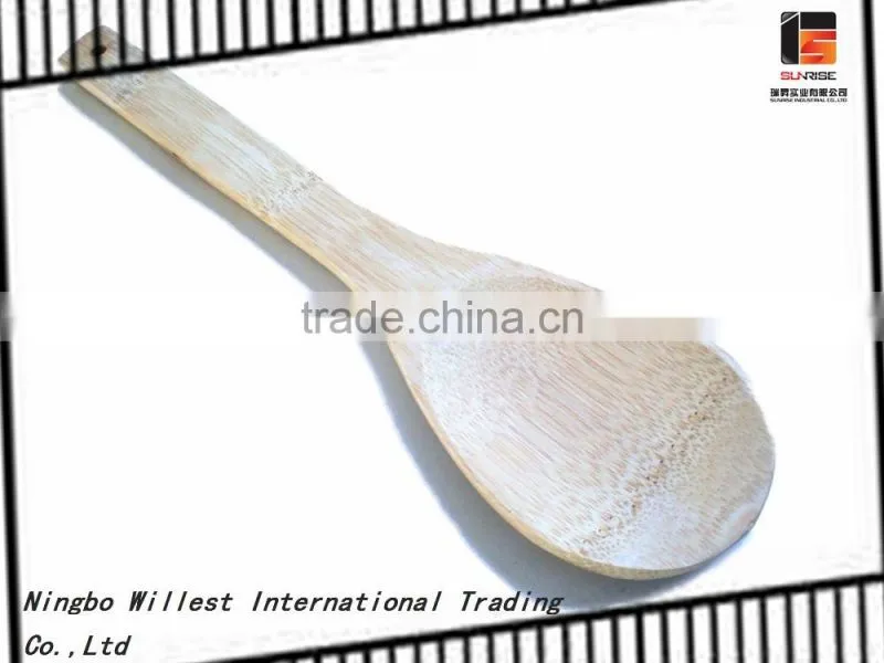 Big size rice bamboo spoon