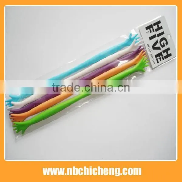 Humanoid Plastic Coffee Stirring Rod For Barware