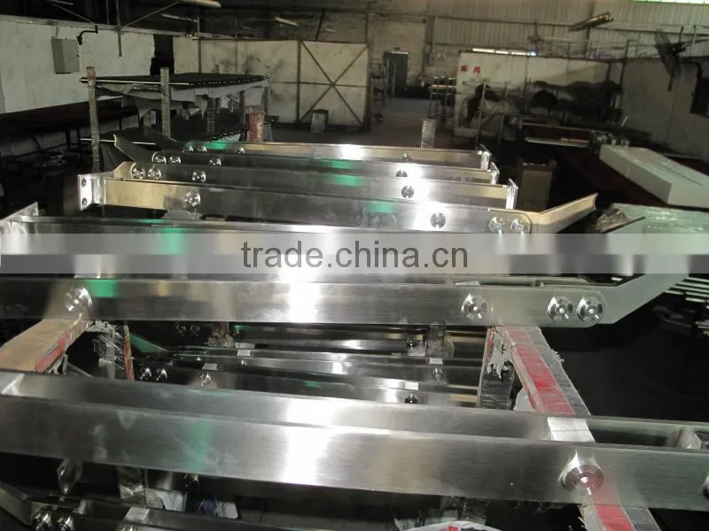 Modern stainless steel Handrail stanchion sign holder