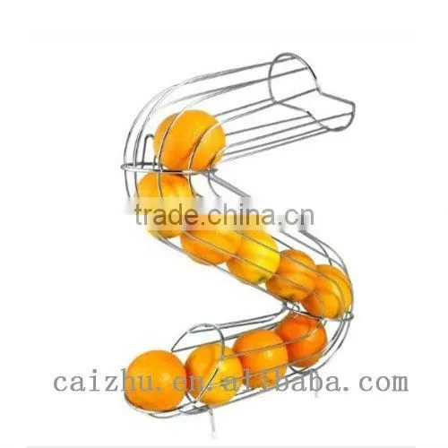 S Shape Fruit Holder,chrome