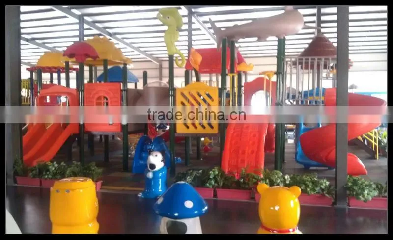 (HB-08602) 900*500*450cm Outdoor Slide ,Alien Series Children Slide ,Plastic Used Preschool Children Slide