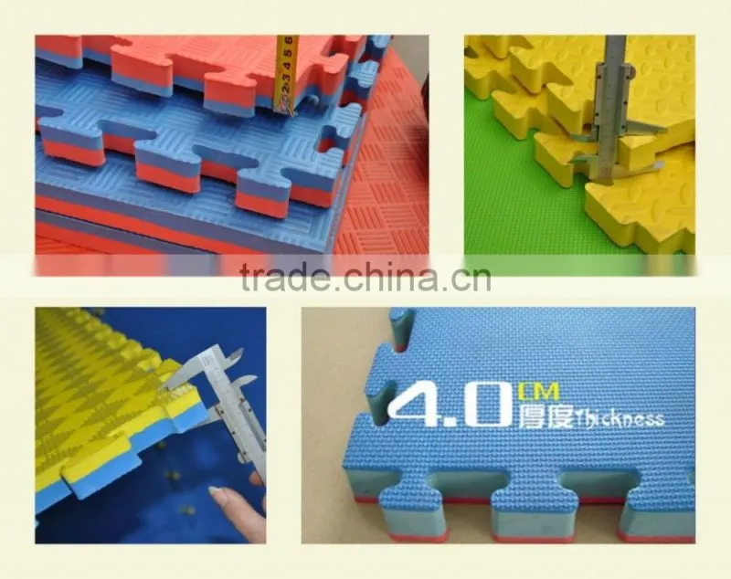 china factory products colorful foam mats martial arts jigsaw mats
