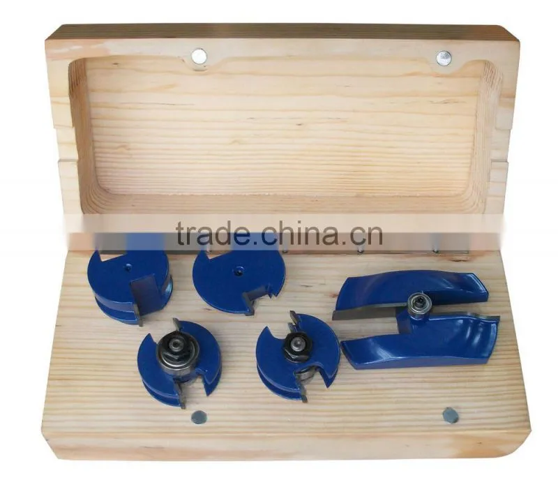 5pc Kitchen Router Bit Set