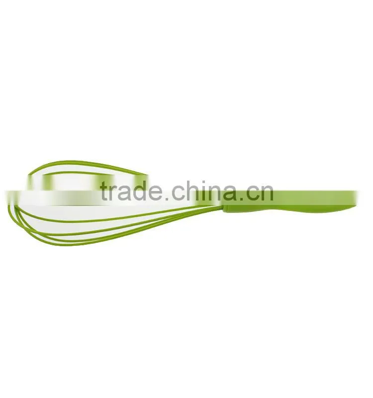 novelty mini silicone coated egg whisk