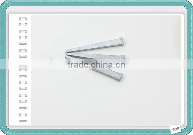 Cut Steel Nails flat tapered nail for concrete or brick
