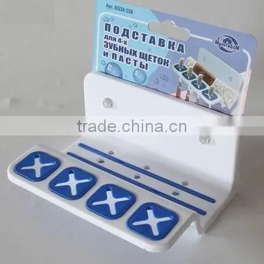plastic soap holder with sucker.