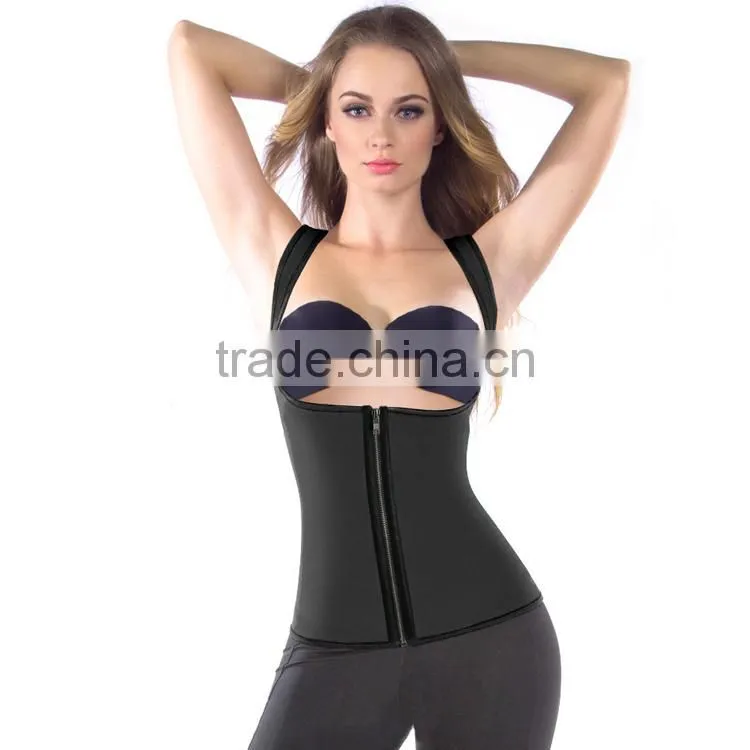 Sexy Neoprene Sauna Waist Trainer Vest Hot Shaper Workout Shaperwear Slimming Sweat