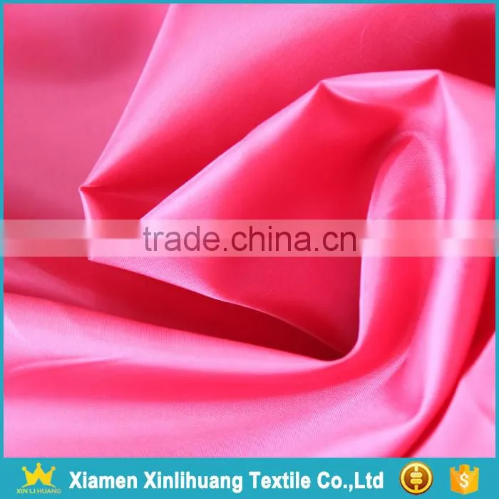 Competetive Price Colorful Waterproof 190T 100% Polyester Taffeta Fabric