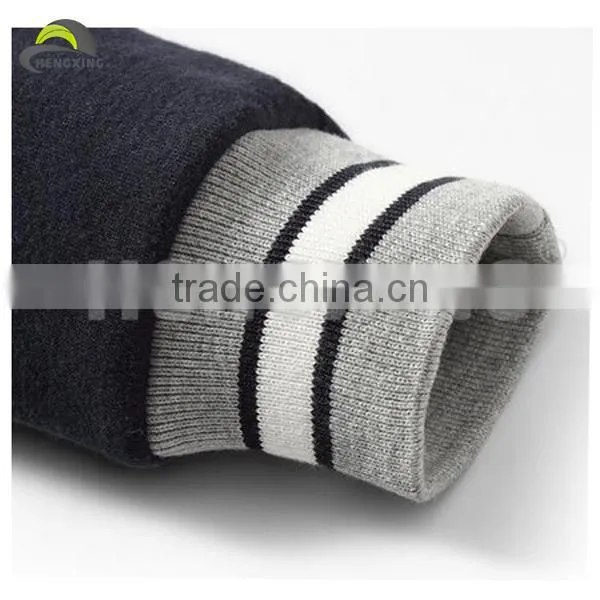 Custom Navy Blue Korean Cotton Men Hoodie