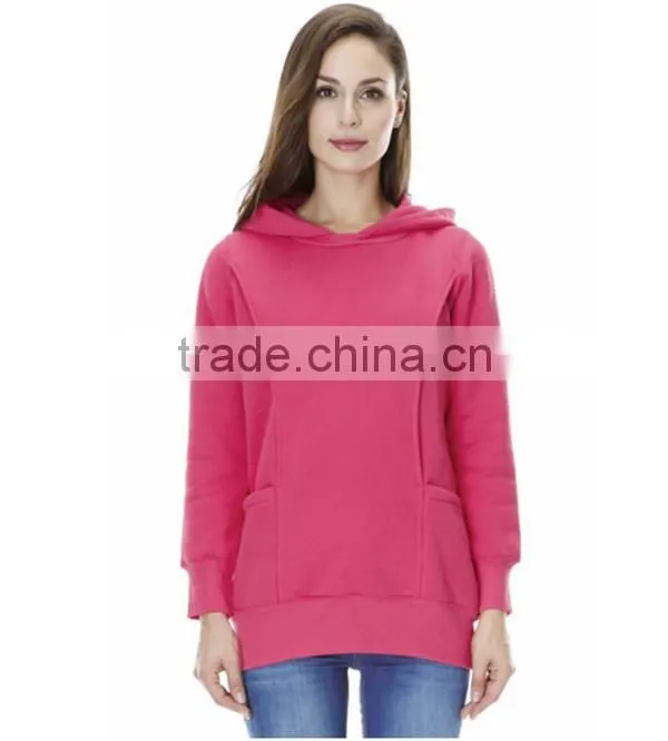 Newest design breathable hiking women hoodie