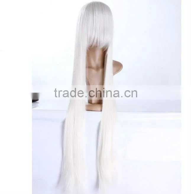 HOT Sale Euro Synthetic Hair Wigs for White Woman DB01511,Final Fantasy Cosplay Full Wig,Synthetic Wig Dubaa Fashion Hair Wigs