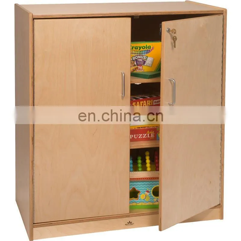 New Wooden Kids Furniture Children Toy Storage Cabinet/children cabinet