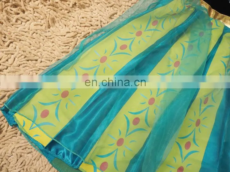 wholesale frozen princess anna elsa coronation dress KC-0026