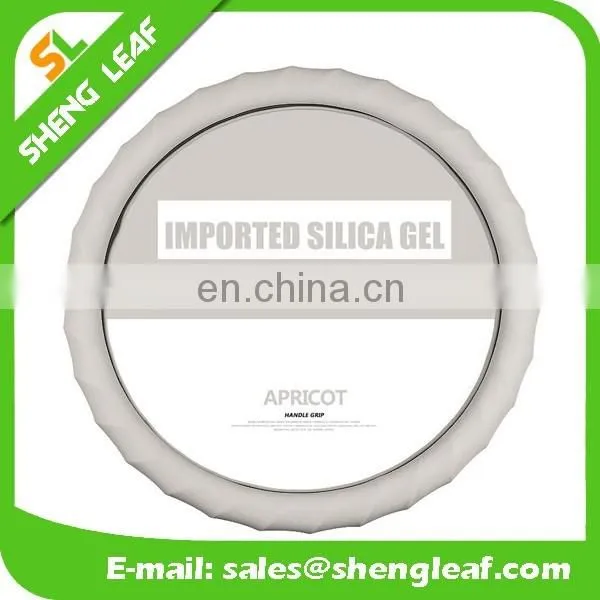 Universal size custom design silicone car steering wheel cover