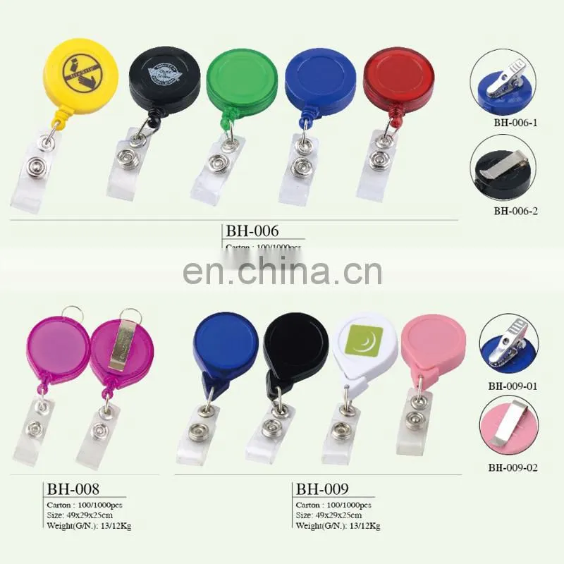 Customized Endurable Handmade Retractable Badge Reel
